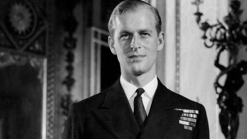 The then Lt Philip Mountabatten of the Royal Navy  in October 1947. File photograph: The New York Times