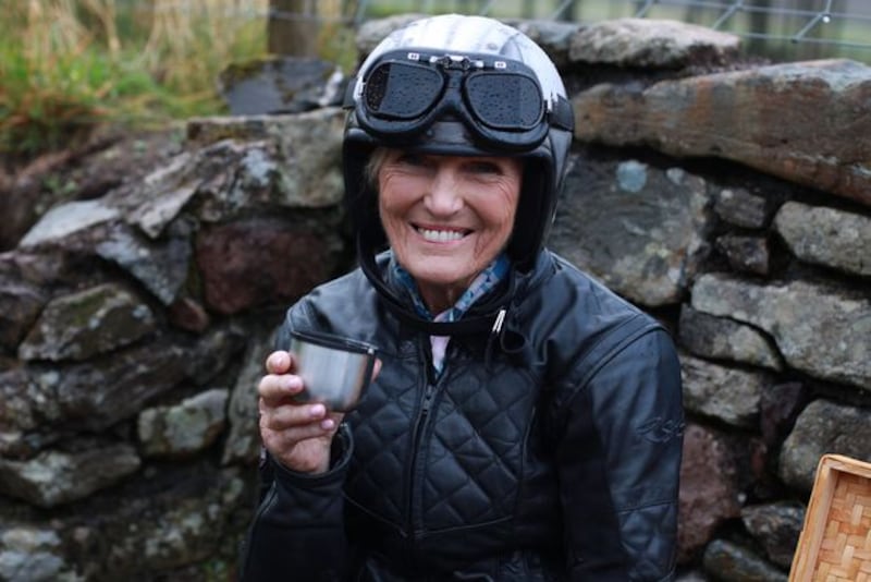 Mary Berry on the Old Butter Road in Cork. Photograph: BBC/Endemol Shine UK/Alice Binks