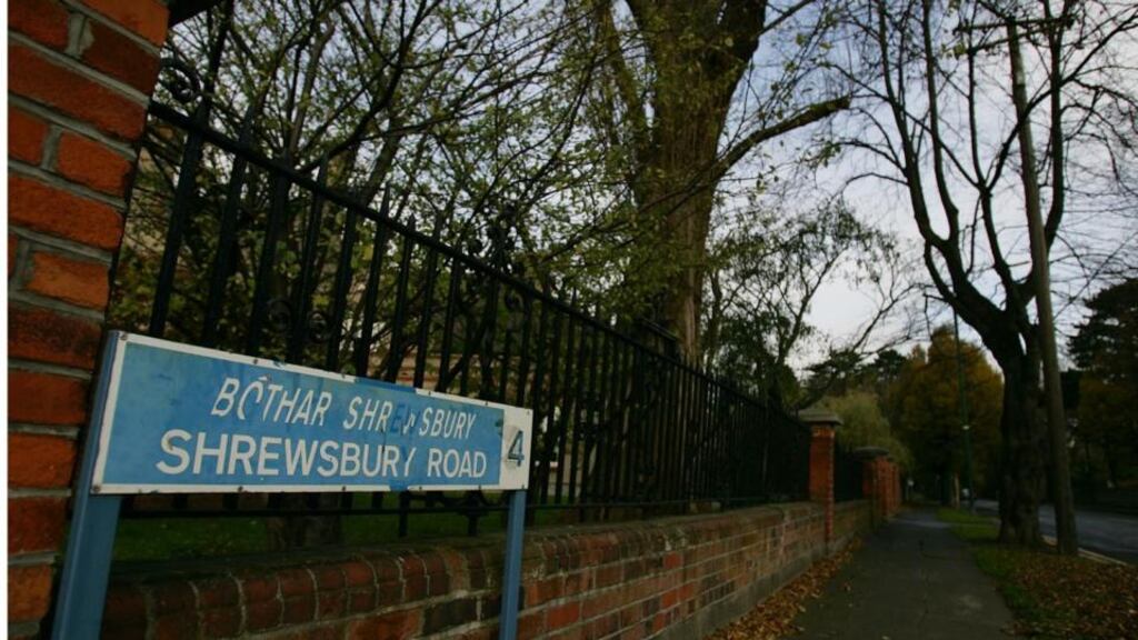 There have been a swathe of new planning applications on Shrewsbury Road of late. photograph: Bryan O’Brien