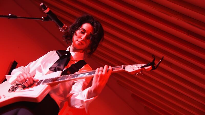St Vincent: at Electric Picnic. Photograph: Michael Loccisano/Getty