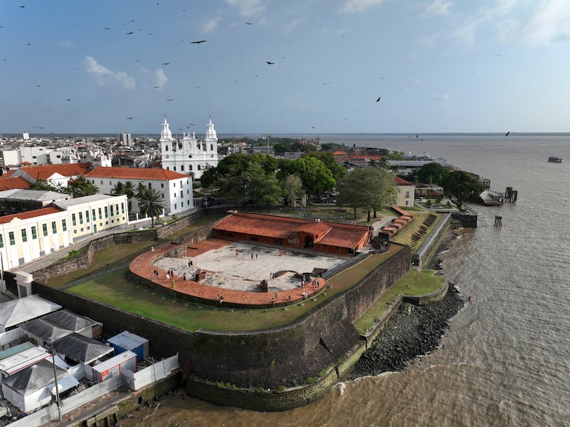 The historic district of Belém, Para state, Brazil. Photograph: Alessandro Falco/Bloomberg via Getty