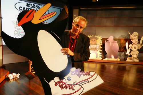 Satirising Donald Trump: ‘It’s a struggle just to keep up’