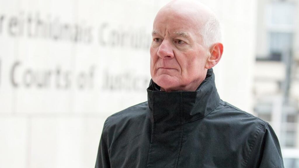 Witness Patrick Neary, head of the Irish Financial Services Regulatory Authority, at Dublin Circuit Criminal Court on Thursday. Photograph: Collins Courts