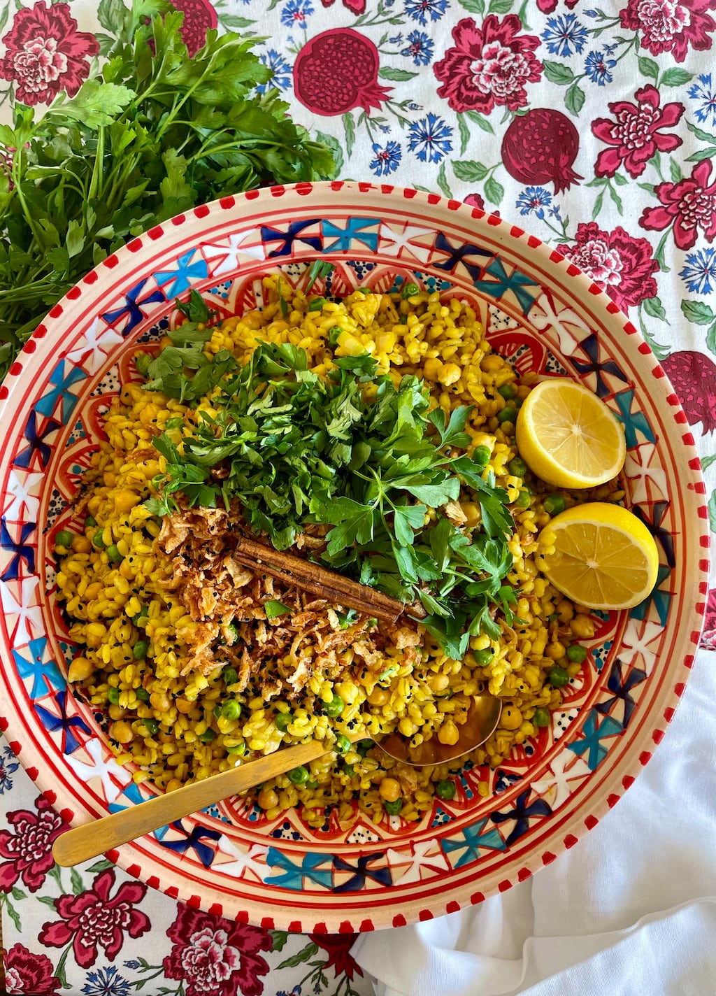 Barley pilaf