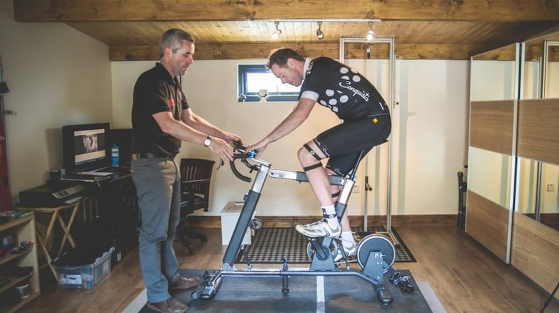 Aidan Hammond has earned a reputation as one of the most experienced bike fitters in Ireland.