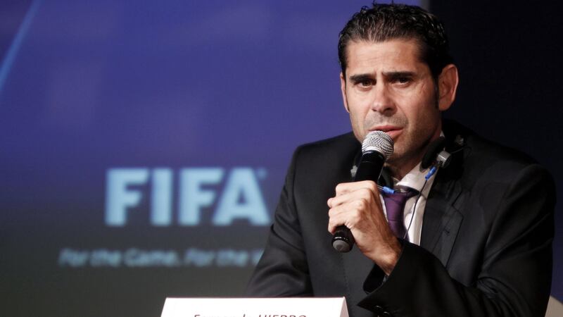 Fernando Hierro will coach the Spanish team football team during Russia 2018.