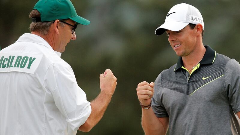 McIlroy split from caddie JP Fitzgerald earlier this week. Photo: Brian Snyder/Reuters