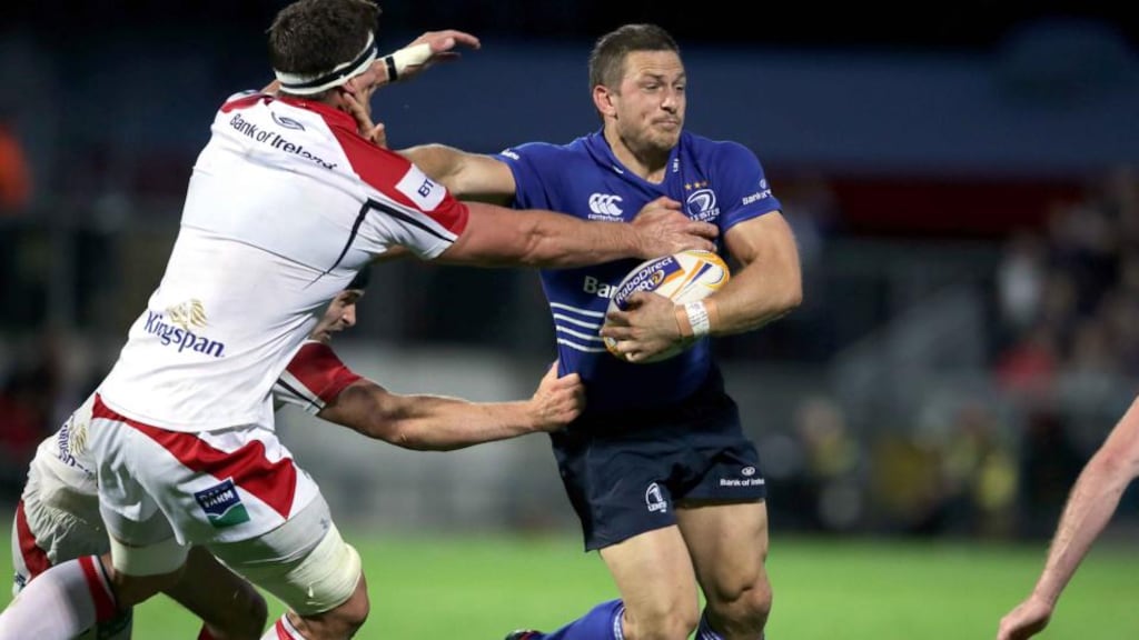 Outhalf Jimmy Gopperth will make his competitive debut for Leinster in their RaboDirect opener away to Scarlets. Photograph: Morgan Treacy/Inpho