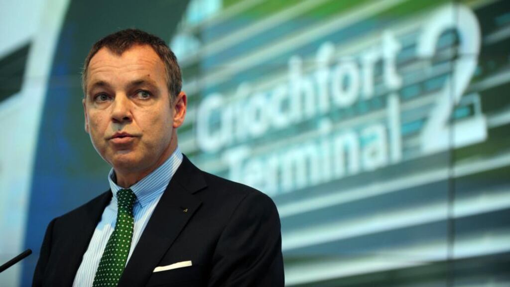 Aer Lingus chief executive Christoph Mueller: described dispute as appalling and said Impact’s stance was an own goal. Photograph: Aidan Crawley/Bloomberg via Getty Images