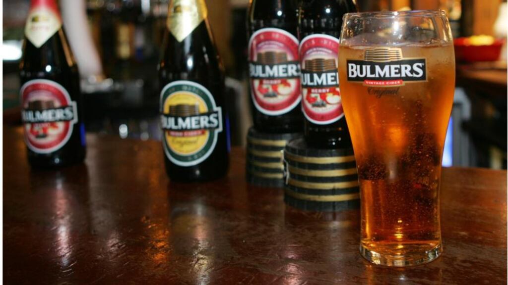 Bulmers maker C&C has warned of a fall in annual profits, following poor sales in the three months to the end of November 2014. Photo: Bryan O’Brien/The Irish Times