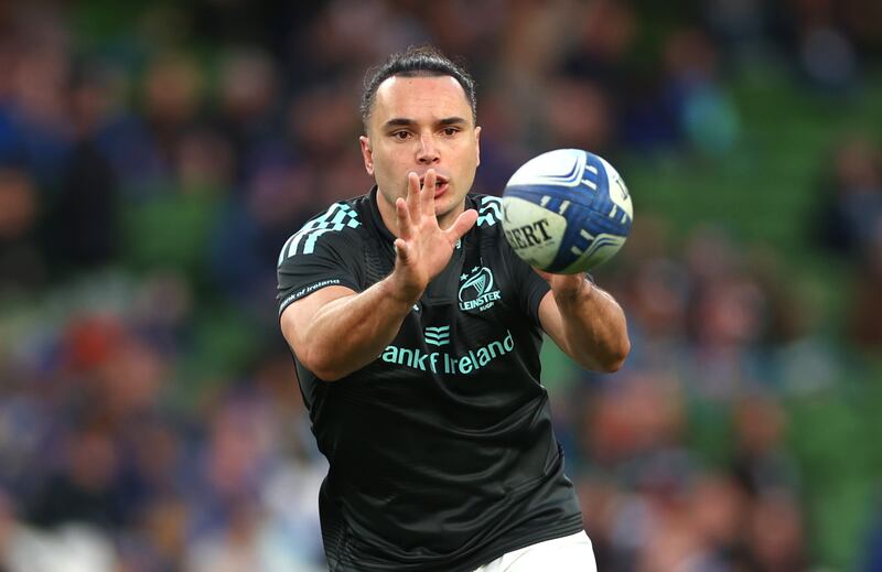 James Lowe: his absence against Toulouse is a heavy blow to Leinster's hopes. Photograph: James Crombie/Inpho
