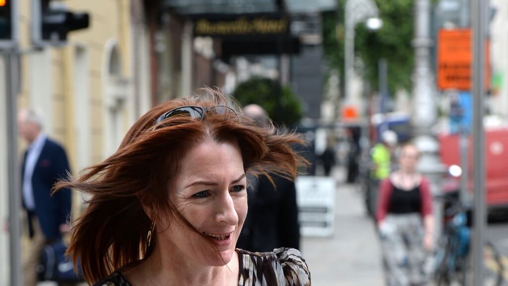 ‘We respect you but that doesn’t mean we’re going to spare you.’ Independents 4 Change TD Clare Daly. Photograph: Dara Mac Dónaill