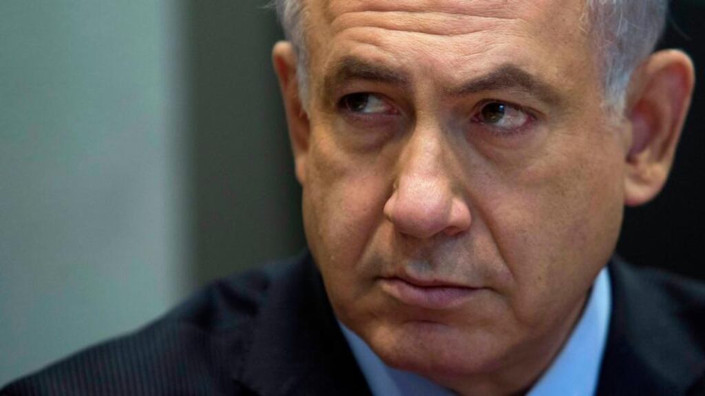 Israeli prime minister Binyamin Netanyahu has said members of the Islamist Hamas, which controls the Gaza Strip, carried out the kidnapping of three Israeli teenagers last Thursday night. Photograph: Reuters/Abir Sultan