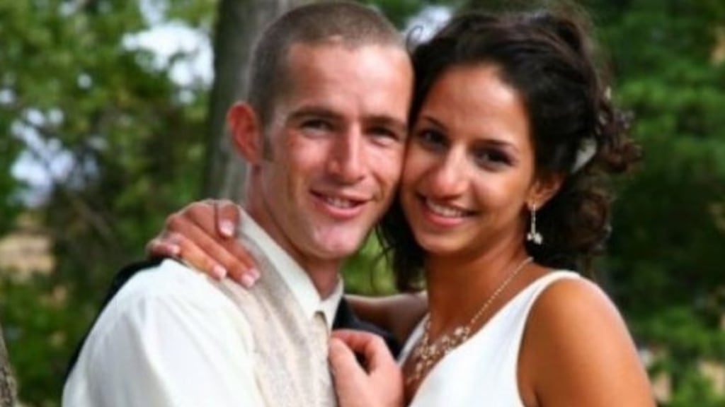 Keith Byrne and his wife Keran. According to Keith’s sister, he was planning to return to Ireland when he met Keran and ‘fell madly in love and married a year later’.