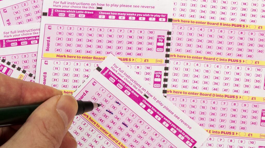 The winning numbers were 4, 14, 20, 23, 27, 37 and the bonus number was 39. Photograph: iStock