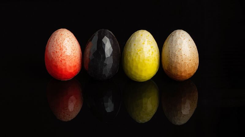 Mini Easter eggs by Arcane Chocolate.