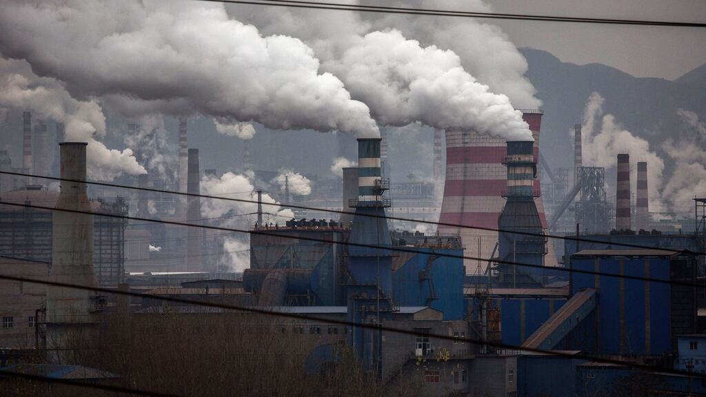 Coal-fired generators in Hebei, China. The successful development of clean energy is likely to rely heavily on investment by the private sector. Photograph: Kevin Frayer/Getty Images