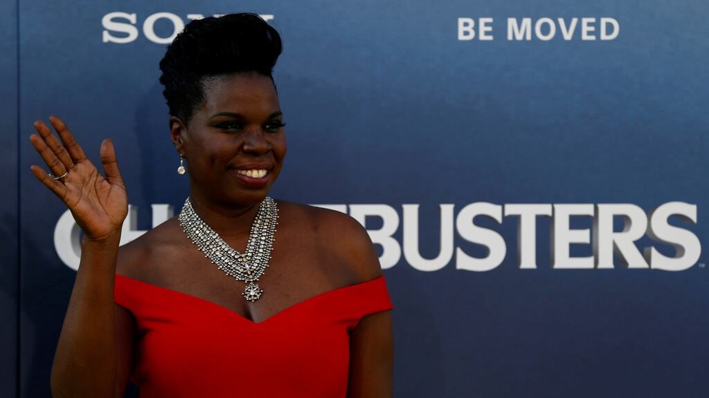 Leslie Jones at the premiere of Ghostbusters in Hollywood, California, on July 9th. The comedian was subject to racist abuse on social network Twitter. Photograph: Mario Anzuoni/Reuters