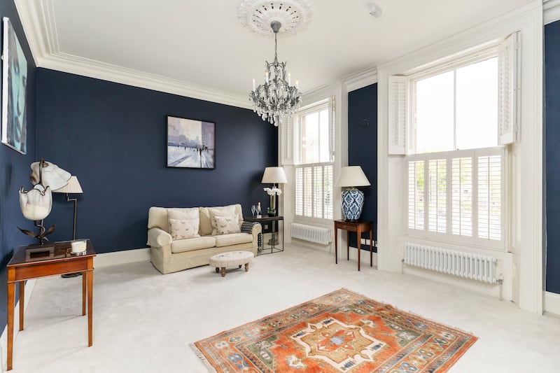 A fourth bedroom is laid out as a drawingroom on the first floor