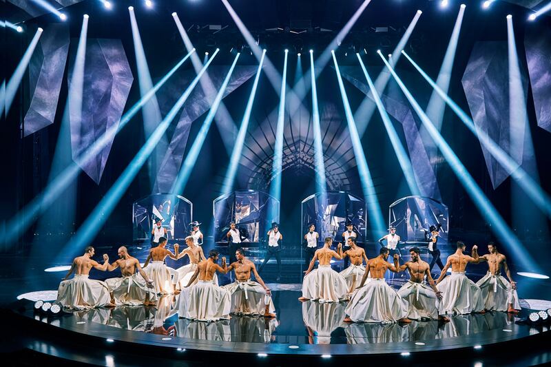 Vivid: Irish milliner Philip Treacy is the revue’s design director. Photograph: Brinkhoff/Mögenburg