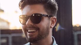 Dress up jeans and a basic T-shirt with James Butler’s staples