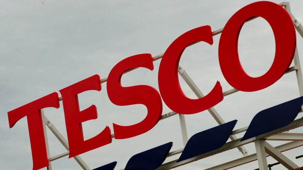Tesco dropped 1 per cent to 300.6 pence. The company may report its worst UK sales in more than 10 years this week as discounters gain market share, Morgan Stanley predicted. Photograph; PA
