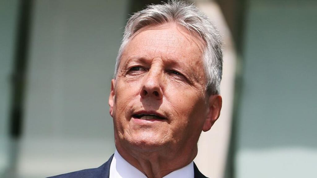 Northern Ireland’s first minister, Peter Robinson, has criticised the Equality Commission’s decision to fund legal action against Ashers Baking Company after they refused to make a cake with a ‘Support Gay Marriage’ slogan. Photograph: Brian Lawless/PA Wire