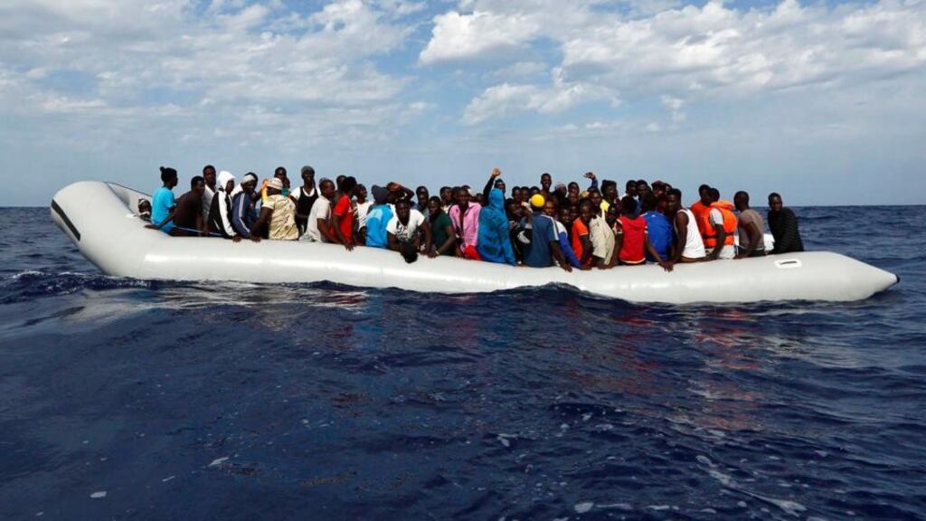 The EU initiative requesting member states to resettle 20,000 refugees will do little to tackle the unfolding humanitarian crisis. Photograph: EPA