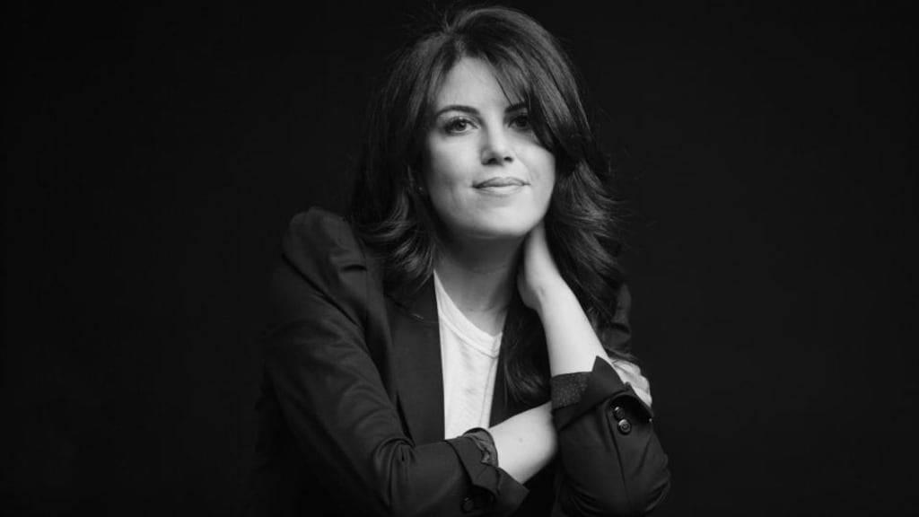 Monica Lewinsky: ‘We need to frame the human stories on either side of cyberbullying, to strip away the screens and digital posturing and create a narrative steeped in empathy.’ Photograph: Damon Winter / New York Times