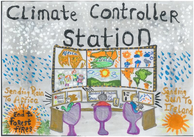 Ella Taylor's ‘Climate Controller Station Bringing Fairness to all Nations’.