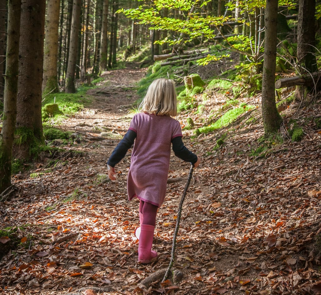 Until recently, my daughter was content to play in the garden, but now she wants to go further. I have begun letting her court risk in these semi-independent mini-walks or allowing her to ride her streamer-adorned, stabiliser-enabled bike in the cycle-lane on the trip home from creche. Photo by: BSIP/Universal Images Group via Getty Images