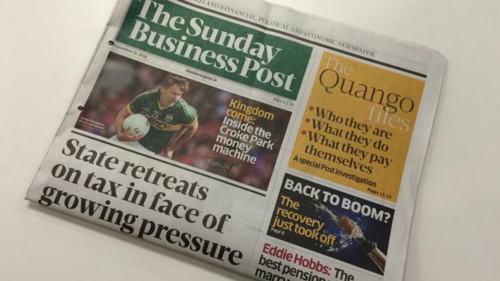 Ian Kehoe has been named as the new editor of the Sunday Business Post replacing Cliff Taylor who stepped down in July.
