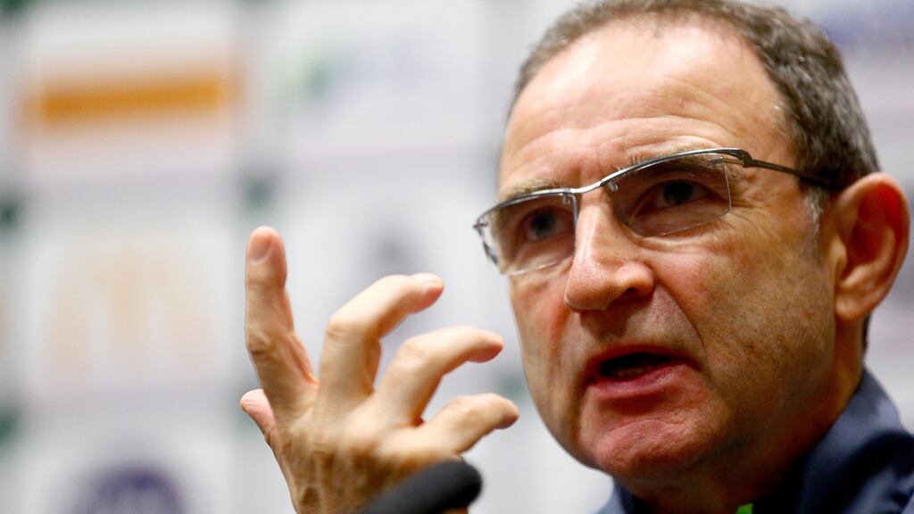 Republic of Ireland manager Martin O’Neill: “I think this would probably be the last hurrah for some of the players.” Photograph: Donall Farmer/Inpho
