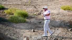 Graeme McDowell birdies the last to take one-shot lead in Saudi Arabia
