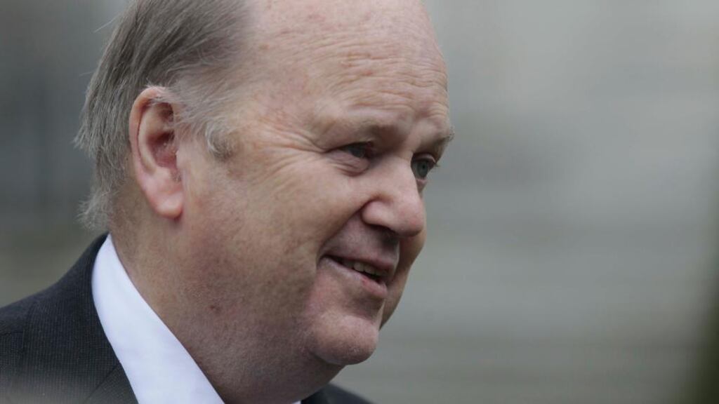 Minister for Finance Michael Noonan pictured at Government Buildings earlier this week. Photograph: Collins