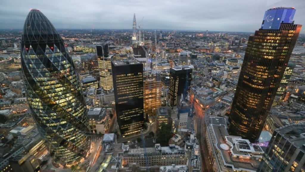 Reports have suggested that US banks are considering moving their European headquarters from London to Dublin, due to concerns that Britain might exit the European Union, the so-called “Brexit”. Photograph: Chris Ratcliffe/Bloomberg