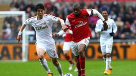 Arsenal’s Diaby out for eight or nine months