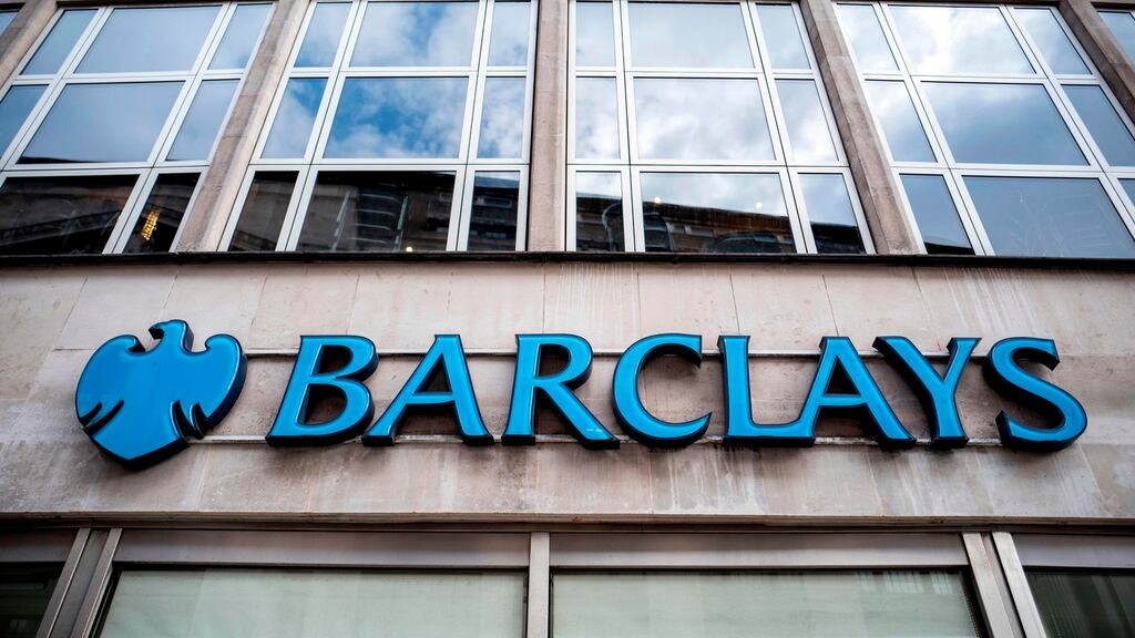 File photo Barclays bank. Photograph: Getty