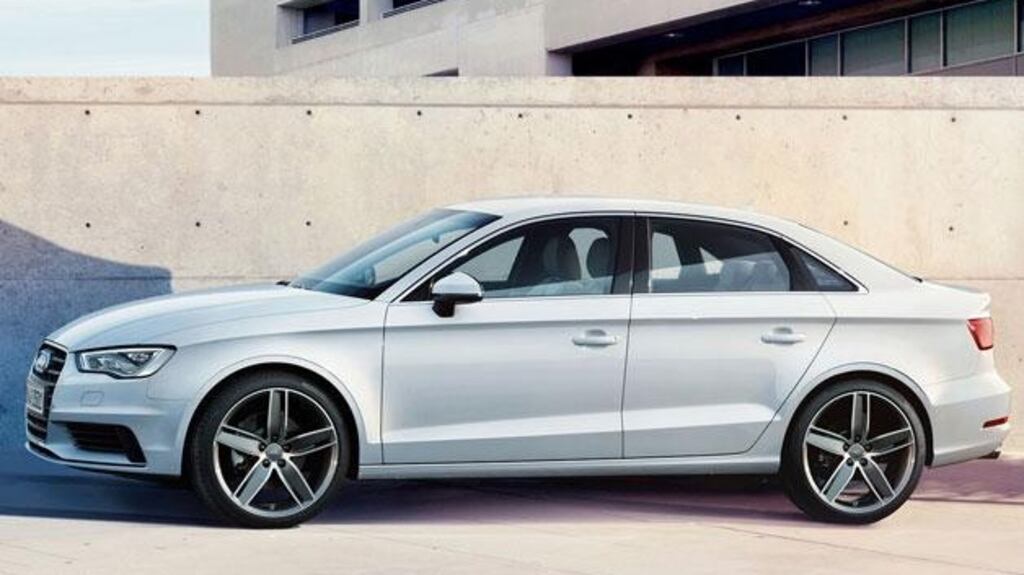 A 2015 Audi A3 similar to the one seized by the Criminal Assets Bureau