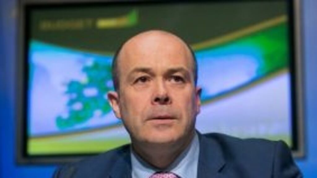 The Minister for Communications Denis Naughten has been struck by a car while cycling near his home in Co Roscommon on Monday. Photograph: Gareth Chaney Collins