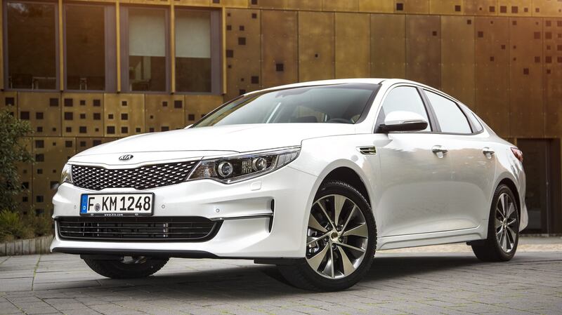 Kia Optima: drives well in the city but one is conscious of a slight thrashing from the engine that settles down on motorways