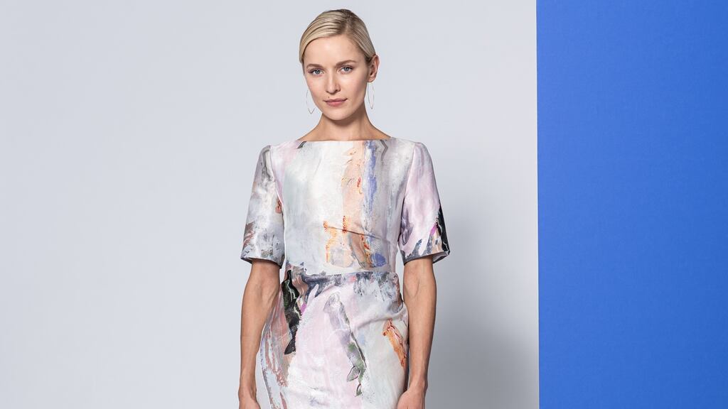 Ellis dress, €270, by NC Kilkenny at Arnotts.