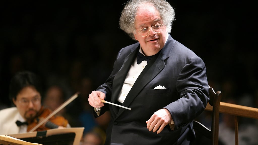 New York’s Metropolitan Opera says it will investigate allegations that its longtime conductor, James Levine, sexually abused a teenager in the mid-1980s. Photograph: AP/Michael Dwyer