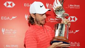Brilliant back nine sees Tommy Fleetwood retain Abu Dhabi title