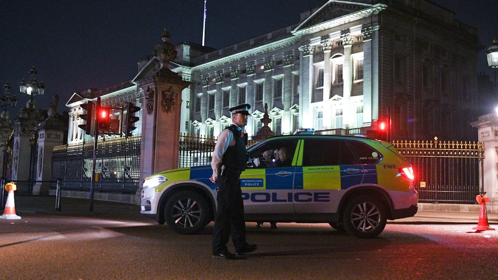 It is understood that no members of the Royal Family were in Buckingham Palace when the attack happened. Photograph: Getty Images