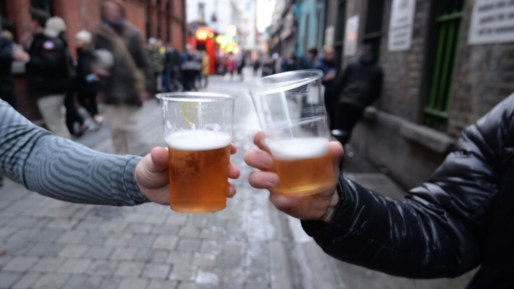 Minister for Health Stephen Donnelly plans to bring proposals to Cabinet on Tuesday to ban takeaway sales from pubs for the remainder of the Level 5 lockdown. Photograph: Alan Betson/The Irish Times.