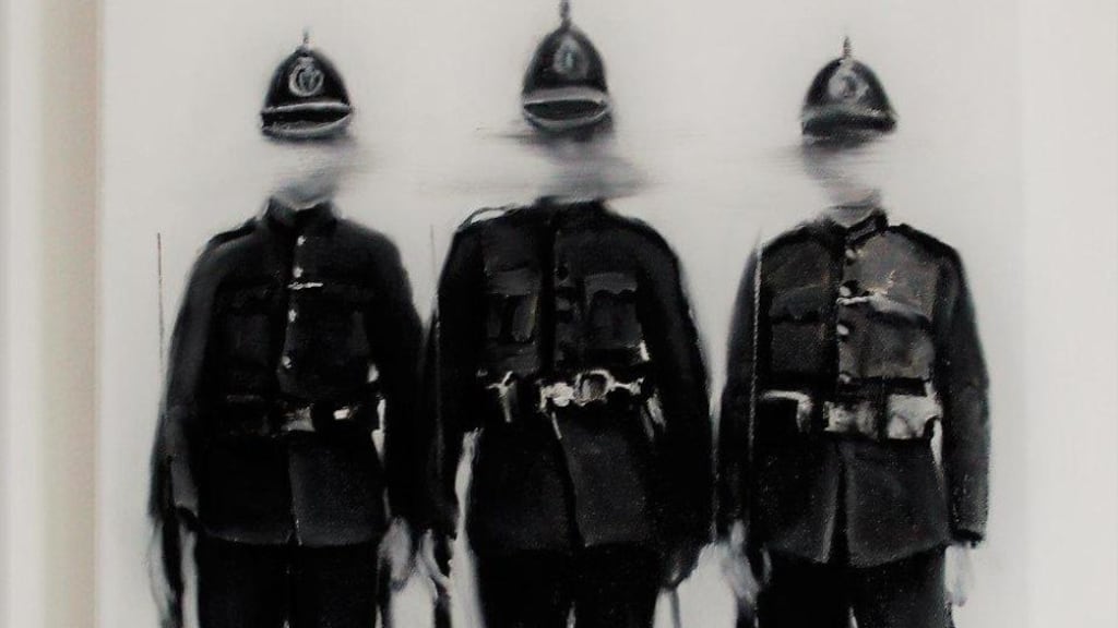 From the David and Edward O’Kane exhibition at the Flann O’Brien conference in Salzburg last July  From the David and Edward O’Kane exhibition at the Flann O’Brien conference in Salzburg last July