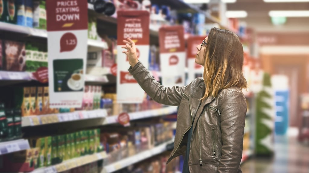 Choosing own-brand products will slash your groceries bill. Photograph: iStock