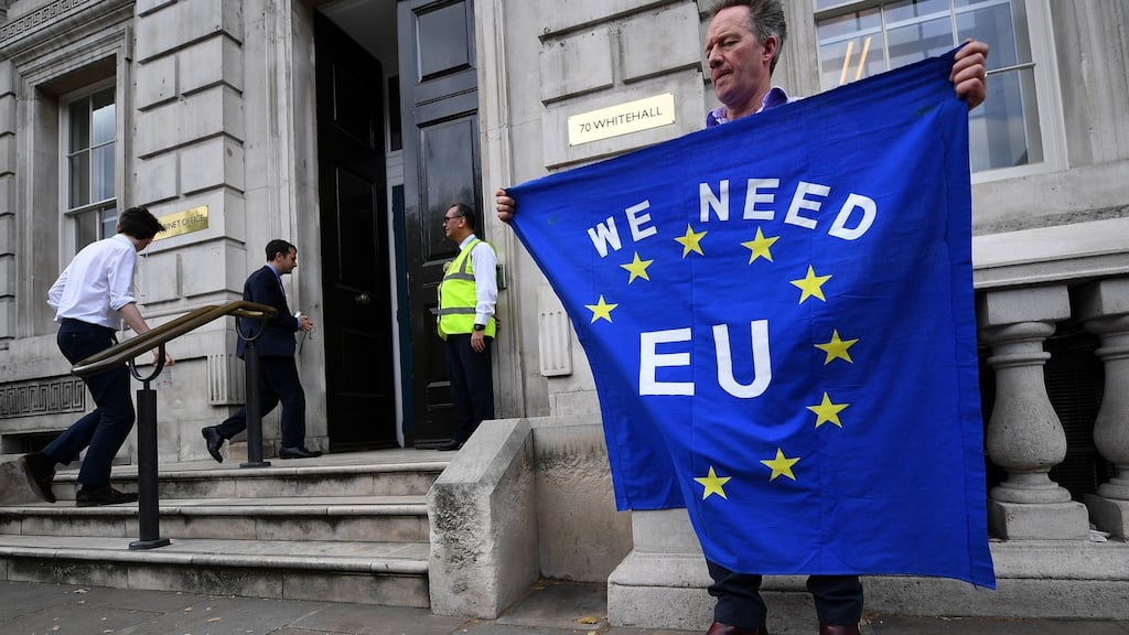 Scotland was always going to push for independence. Nationalists in the North were always going to be watching the clock. Photograph: Andy Rain