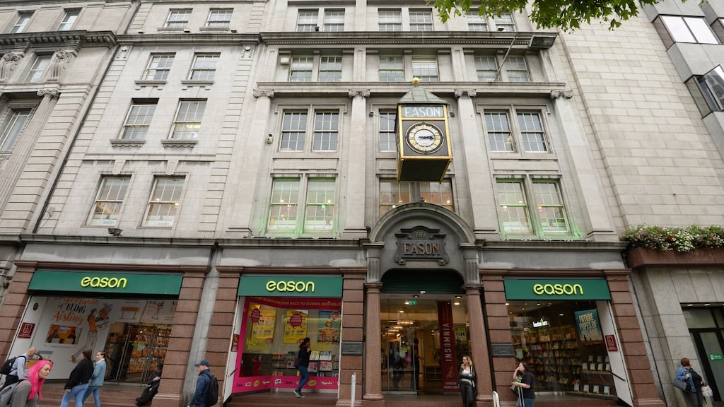 Eason shareholders had originally expected to share in a €60 million distribution but the sale of three properties – including its flagship store – has been delayed. Photograph: Dara Mac Dónaill
